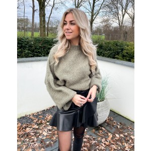 Veerle sweater army green