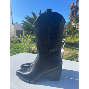 Shannon western boots black