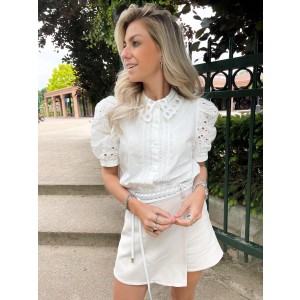 Noortje blouse white