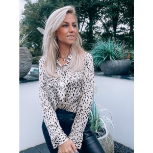 Megan blouse cheetah