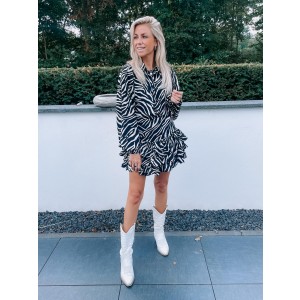 Lieve skirt zebra black/white