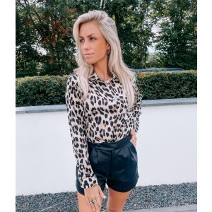 Jacky leopard blouse