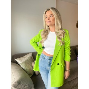 Mees blazer lime